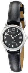 Đồng hồ Timex T2N5259J dây da đen cho nữ