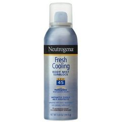Xịt chống nắng Neutrogena fresh cooling SPF45