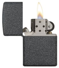 Bật lửa Zippo 211 Iron Stone - Bật Lửa Kim Loại Sang Trọng, Thiết Kế Đơn Giản, Chống Gió Chất Lượng Cao