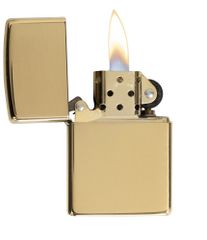 Bật Lửa Zippo 254B Mạ Vàng Sáng Bóng - Bật Lửa Pocket Chống Gió Sang Trọng, Quà Tặng Yêu Thích cho Phái Đẹp
