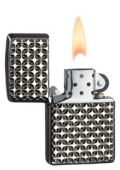 Bật Lửa Zippo 28186 Diamond Cut Armor Ebony - Bật Lửa Sang Trọng Chống Gió Hàng Chính Hãng, Thiết Kế Độc Đáo, Chất Liệu Gỗ Mun