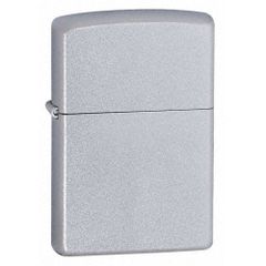 Bật lửa Zippo 205 Classic Satin Chrome - Bật lửa kim loại chống gió, thiết kế đơn giản và sang trọng, quà tặng hoàn hảo cho tín đồ Zippo