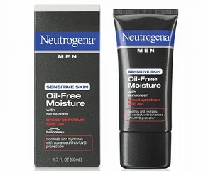 Kem chống nắng cho nam Neutrogena Men Sensitive Skin Oil Free Moisture SPF30