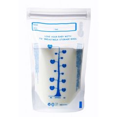 Túi trữ sữa Unimom cảm ứng nhiệt Blue Egg không có BPA