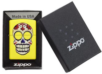 Bật Lửa Zippo Skull Lighters Lemon 24894 - Thiết Kế Độc Đáo Màu Vàng Chanh, Tín Đồ Zippo Nên Sở Hữu