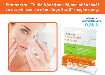 Kem Hỗ Trợ Cải Thiện Sẹo Lồi Strataderm Gel Thụy Sĩ - Hiệu Quả Cho Sẹo Lâu Năm, An Toàn Cho Người Lớn Và Trẻ Em