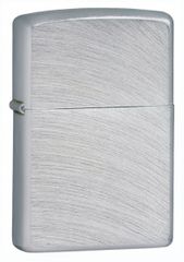 Bật Lửa Zippo 24647 Chrome Xước Vân Cong Chính Hãng - Bật Lửa Cao Cấp Độc Đáo Thời Trang Mỹ