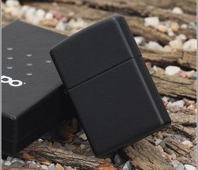 Bật Lửa Zippo Pipe Lighters Đen Mờ 218PL - Thiết Kế Đặc Biệt Cho Người Hút Tẩu - Hàng Chính Hãng Mỹ
