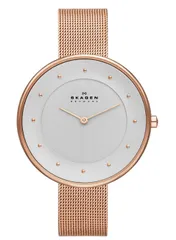 Đồng hồ Skagen SKW2142 vàng hồng dành cho nữ