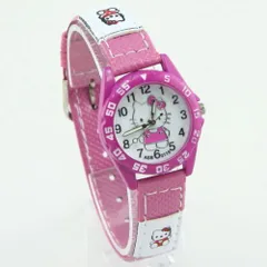 Đồng hồ trẻ em Hello Kitty dây vải dành cho bé gái 