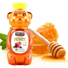 Mật ong Kirkland Organic Honey Bears nhập Mỹ (680gr)
