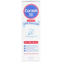 Kem chống hăm Curash Baby Nappy Rash Cream 100g hàng Úc