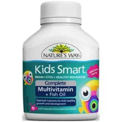 Vitamin tổng hợp và dầu cá Nature's Way Kids Smart Complete 