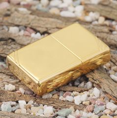 Bật Lửa Zippo 270 Vintage High Polish Brass Slashes - Bật Lửa Cổ Điển Vàng Sang Trọng, Phong Cách Đẳng Cấp Cho Người Sử Dụng