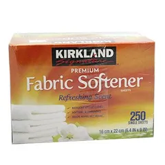 Giấy thơm quần áo Kirkland Fabric Softener 250 tờ của Mỹ