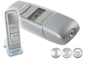 Nhiệt Kế Hồng Ngoại Medisana FTD - Cảm Ứng Thông Minh Không Cần Chạm, Đo Nhanh Chỉ Trong 1 Giây, Độ Chính Xác Cao, Thiết Bị Y Tế Gia Đình.