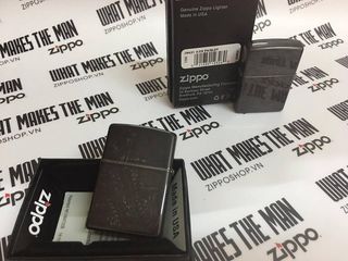 Bật Lửa Zippo Windproof 29431 - Thiết Kế Cổ Điển Sang Trọng, Màu Xám Chống Gió, Bất Gì Cũng Đánh Lửa Nhạy Bén
