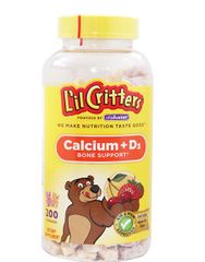 Kẹo dẻo L'il Critters hỗ trợ bổ sung Canxi và Vitamin D3