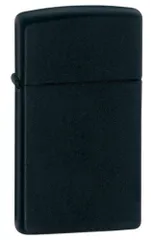 Bật lửa Zippo Slim Black Matte Lighter 1618