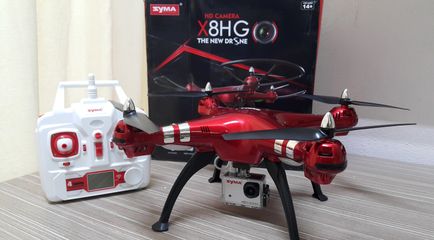 Máy bay điều khiển từ xa Syma X8HG - Flycam HD 8MP, chế độ giữ độ cao tự động, dễ điều khiển cho người mới bắt đầu
