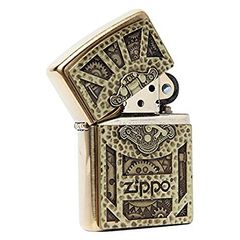 Bật Lửa Zippo 29103 Steampunk Box Emblem Đồng Thau - Bộ Sưu Tập 2016, Mẫu Thiết Kế Độc Đáo Cho Người Yêu Thích Fandom Vintage