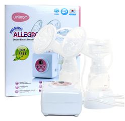 Máy Hút Sữa Điện Đôi Unimom Premium Allegro UM872002 - Tiết Kiệm Thời Gian, 7 Mức Độ Hút, Thiết Kế Sang Trọng, Không Đau Rát