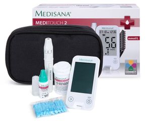 Máy Đo Đường Huyết Medisana Meditouch 2 - Thiết Bị Đo Chính Xác 99%, Kết Nối USB, Dễ Sử Dụng, Thích Hợp Cho Người Tiểu Đường