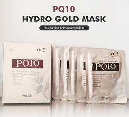 Mặt nạ vàng dưỡng ẩm, trắng da Philos PQ10 Hydro Gold Mask Nano