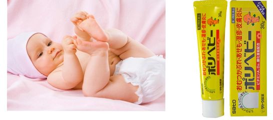 Kem Bôi Hăm Sato Polybaby Nhật Bản - Hỗ Trợ Ngừa Hăm Tã Cho Bé, Giữ Da Khô Thoáng, Không Mẩn Đỏ, Thích Hợp Cho Trẻ Sơ Sinh