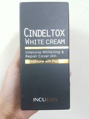 Kem Dưỡng Trắng Da Cindel Tox White Cream - Dưỡng Sáng Da Hàn Quốc, Giúp Mờ Đốm Nâu, Hỗ Trợ Căng Mịn Da 50ml