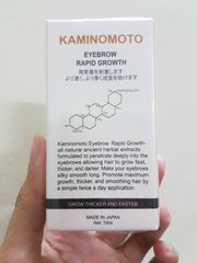 Dung dịch hỗ trợ mọc lông mày Kaminomoto Nhật Bản - Kích thích mọc lông mày dày, đẹp từ Hồng Sâm và thảo dược tự nhiên.
