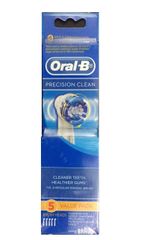 Set 5 đầu bàn chải điện Precision Clean Oral-B - Lông mềm mại, làm sạch hiệu quả mà không gây tổn thương nướu, Tây Bắc