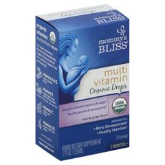Vitamin cho bé Mommy's Bliss Baby Multivitamin Organic Drops