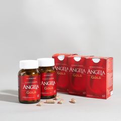 Sâm Angela Gold - Viên uống hỗ trợ cân bằng nội tiết tố nữ, làm đẹp da, 60 viên - Giải pháp cho phụ nữ tuổi trung niên và tiền mãn kinh