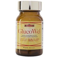 Viên uống Waki Bewel Glucowel - Hỗ trợ kiểm soát đường huyết tự nhiên cho người tiểu đường, 45 viên/dụng cụ tiện lợi
