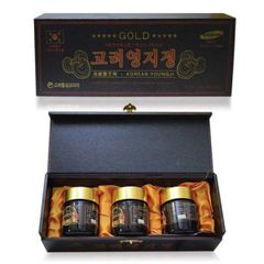 Cao linh chi GOLD Korean Youngji hộp gỗ đen Hàn Quốc - Tăng cường trí nhớ, sức khỏe, hỗ trợ phục hồi năng lượng cho mọi lứa tuổi