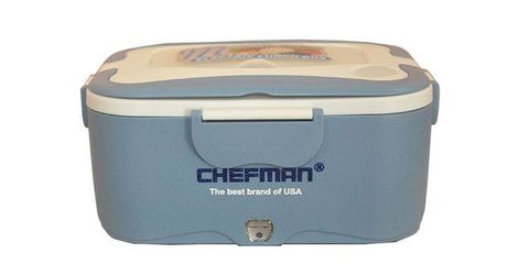 Hộp Cơm Hâm Nóng Chefman CM-113i - Thiết Kế Thông Minh Lõi Inox 304, Chống Tràn, Giữ Nhiệt Tuyệt Đối