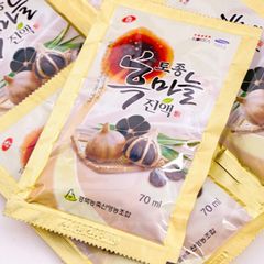 Nước Tỏi Đen Kanghwa Hàn Quốc - Hỗ Trợ Tiêu Hóa, Tăng Cường Sức Khỏe, 30 Gói X 70ml - Sản Phẩm Chính Hãng Ủ Men Từ Tỏi Đen
