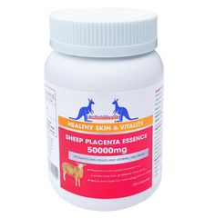 Viên Uống Nhau Thai Cừu Augoldhealth 5000mg - Hỗ Trợ Làm Đẹp Da Trắng Sáng, Mịn Màng Tự Nhiên, 100 Viên Úc Chất Lượng