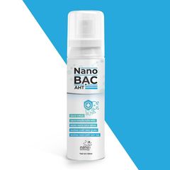 Chai xịt Nano bạc AHT 100ml - Khử khuẩn và Virus Hiệu Quả, Bảo Vệ Sức Khỏe và Môi Trường, Dạng Tiện Lợi