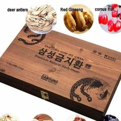 An Cung Ngưu Hoàng Hoàn Hàn Quốc 60 Viên - Thực Phẩm Bổ Sung Sức Khỏe Từ Thảo Dược Thiên Nhiên, Hỗ Trợ Chăm Sóc Cơ Thể