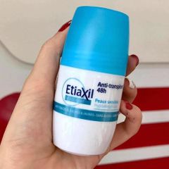 Lăn Khử Mùi Hàng Ngày Etiaxil Deodorant Anti Transpirant 48h - Giảm Tiết Mồ Hôi, An Toàn Cho Da Nhạy Cảm, Hiệu Quả 48 Giờ