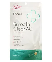 Viên uống Fancl Smooth Clear AC hỗ trợ đẹp da giảm mụn