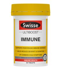 Viên Uống Hỗ Trợ Tăng Đề Kháng Swisse Immune 60 Viên - Vitamin C, Kẽm Giúp Tăng Cường Sức Khỏe Toàn Diện
