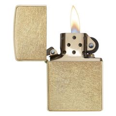 Bật Lửa Zippo Classic Gold Dust 207G - Xi Bụi Vàng Thượng Hạng, Thiết Kế Sang Trọng, Chính Hãng USA