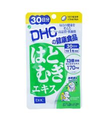 Viên uống trắng da DHC Coix Extract Nhật Bản - Hỗ trợ làm trắng và giữ ẩm da tự nhiên, 60 viên giúp làn da mềm mịn hơn.