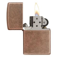 Bật Lửa Zippo Antique Copper 301FB - Đồng Đỏ Giả Cổ Sang Trọng, Chất Lượng Cao, Dùng Xăng Tiêu Chuẩn, Phong Cách Cổ Điển