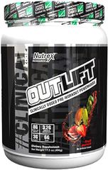 Nutrex Outlift Pre-Workout 20 lần dùng - Tăng sức mạnh và phục hồi cơ bắp hiệu quả - Bổ sung năng lượng trước tập luyện