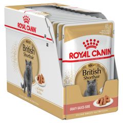 Pate Royal Canin cho mèo Anh lông ngắn 85g - Thức ăn dinh dưỡng hỗ trợ sức khỏe và cơ bắp cho mèo trưởng thành 12 tháng tuổi trở lên