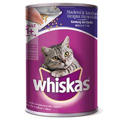 Thức ăn cho mèo Whiskas vị cá thu và cá mòi